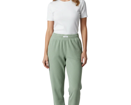 Reserved Green Terry Towelling Jogger Pants