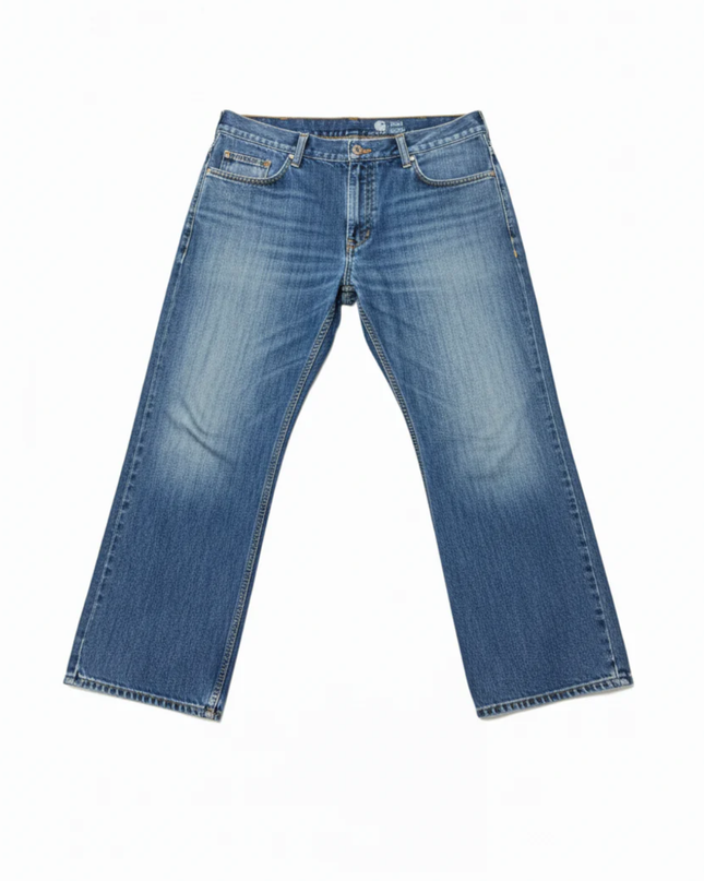 Carhartt Blue Loose Straight Fit Denim Jeans