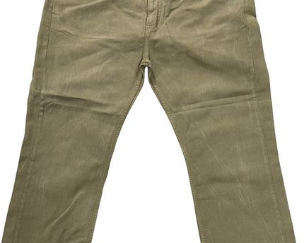 Polo Ralph Lauren Khaki Cotton Linen Blend Jeans