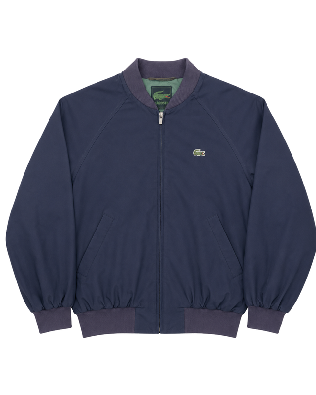Lacoste Navy Vintage Harrington Bomber Jacket