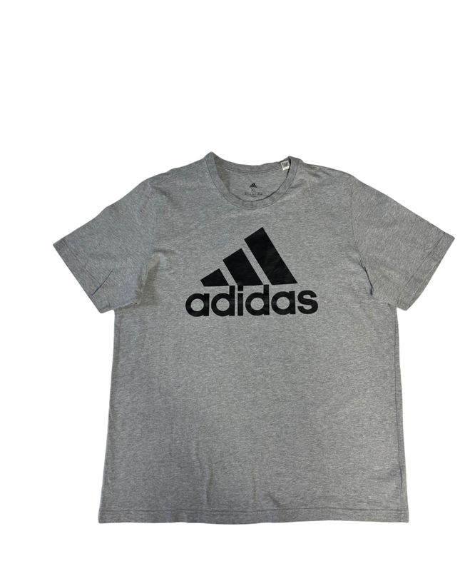 Adidas Grey Graphic Logo T-Shirt