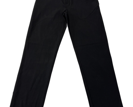 Chaps Men's Classic Black Straight Leg Dress Pants