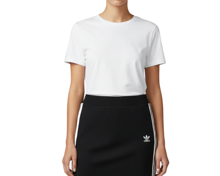 Adidas Black 3-Stripes Athletic Mini Skirt
