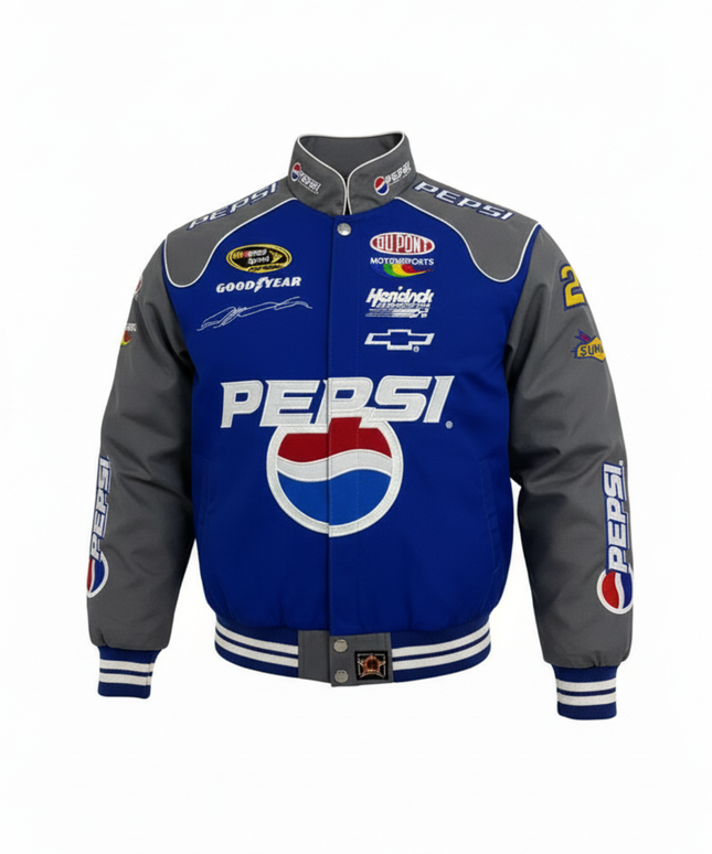 Reworked Blue NASCAR Jeff Gordon Pepsi Racing Jacket