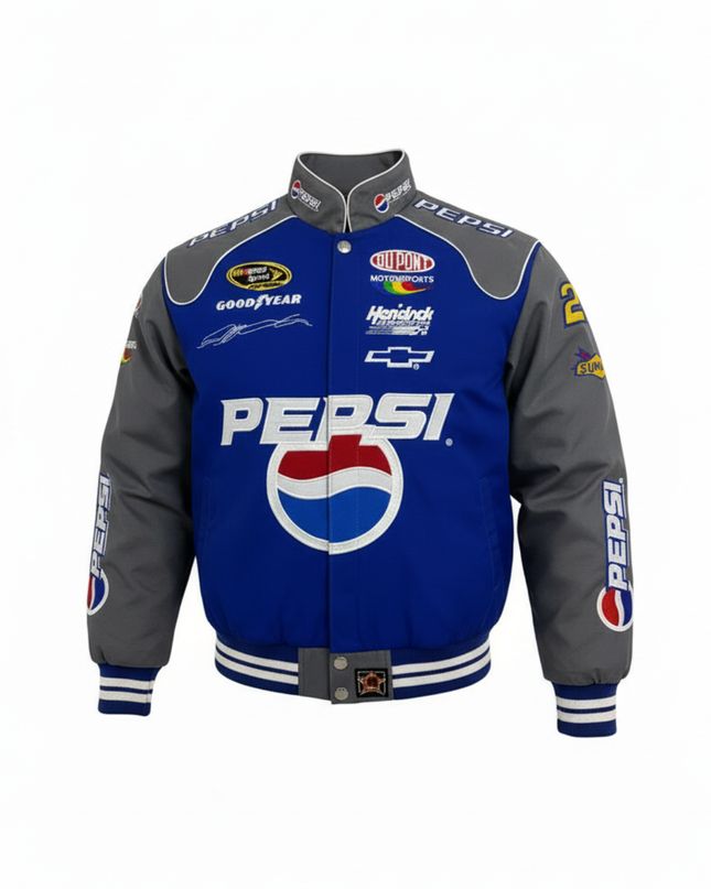 Reworked Blue NASCAR Jeff Gordon Pepsi Racing Jacket
