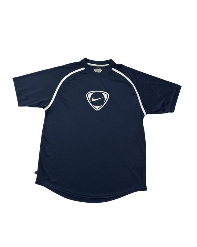 Nike Navy Swoosh Sports T-Shirt
