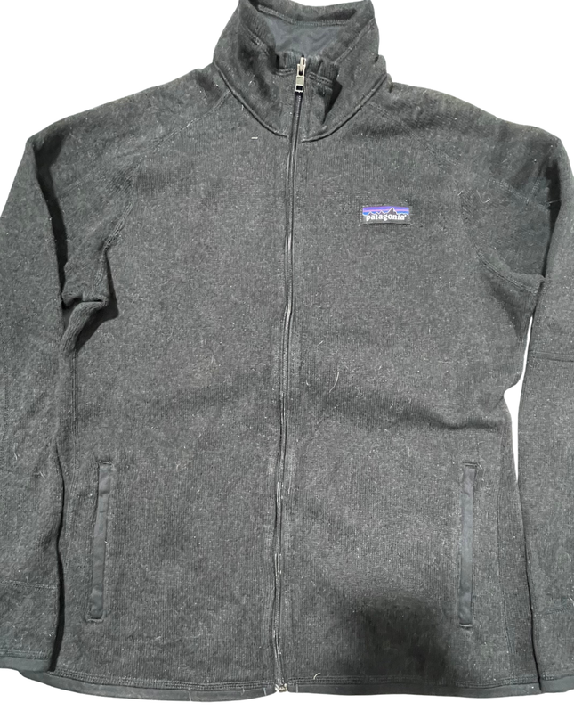 Patagonia Grey Full-Zip Better Sweater Fleece Jacket