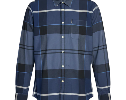 Barbour Navy Tartan Shirt