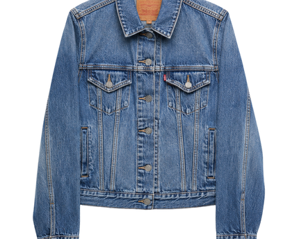 Levi's Premium Blue Denim Trucker Jacket