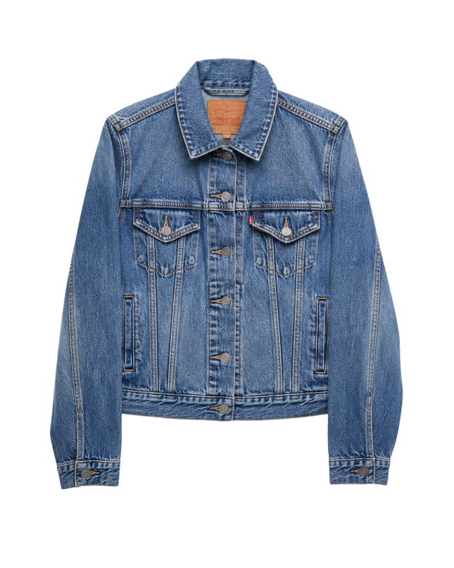 Levi's Premium Blue Denim Trucker Jacket