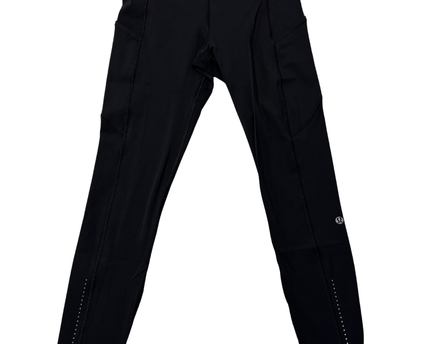 Lululemon Black Fast and Free High-Rise 25" Reflective Leggings
