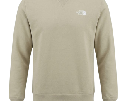 The North Face Beige Crewneck Sweatshirt