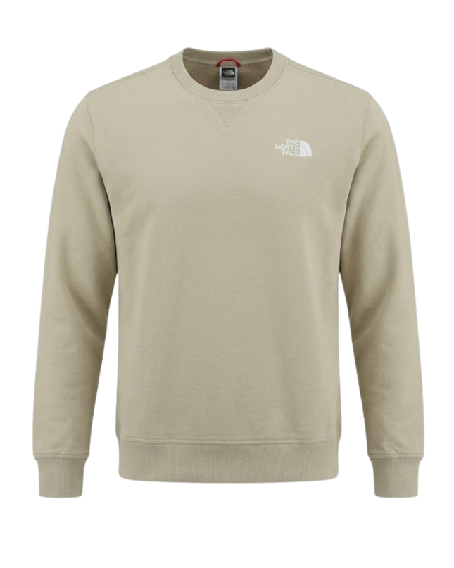 The North Face Beige Crewneck Sweatshirt