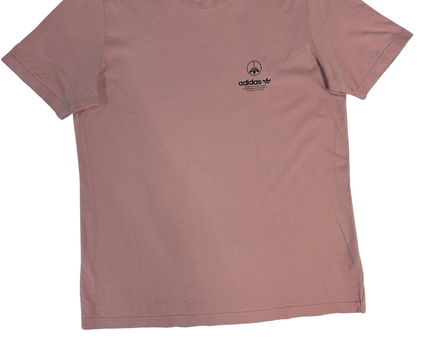 Adidas Originals Pink Graphic Logo T-Shirt