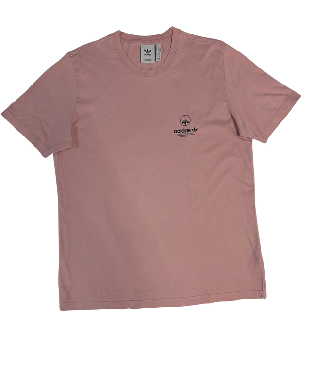 Adidas Originals Pink Graphic Logo T-Shirt
