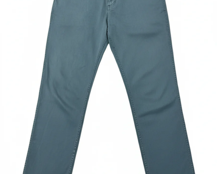Faherty Teal Men's Straight-Leg Five-Pocket Pants