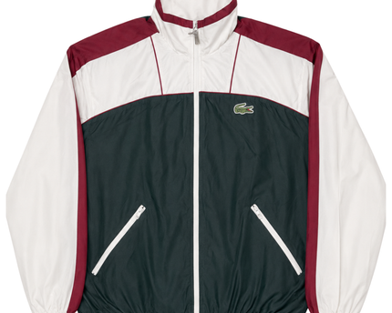 Lacoste Navy Blue/White/Maroon Sports Jacket