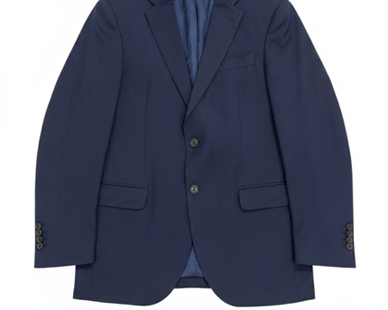 Carolina Herrera Navy Blue Tailored Blazer