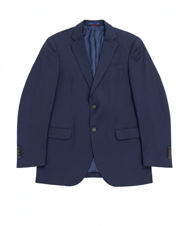 Carolina Herrera Navy Blue Tailored Blazer