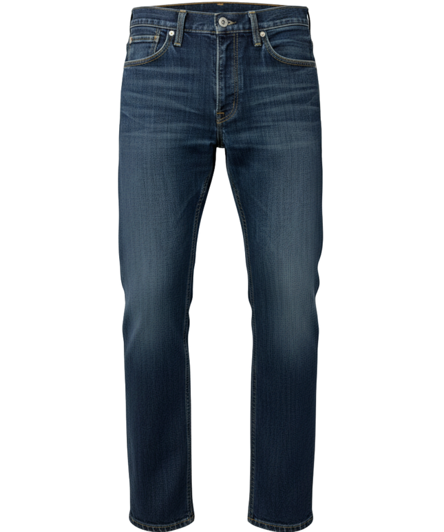Levi's Blue 506 Standard Straight Leg Jeans