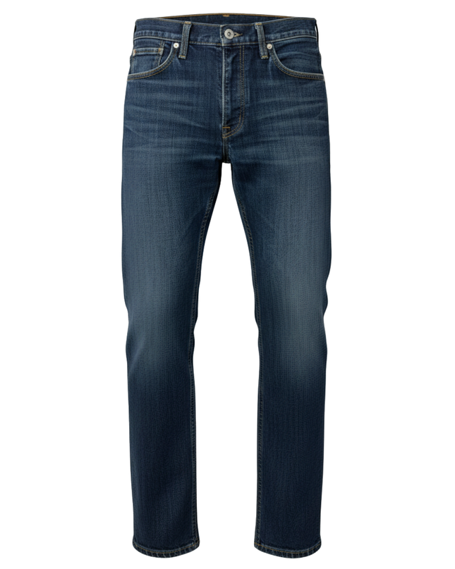 Levi's Blue 506 Standard Straight Leg Jeans