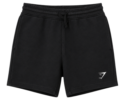 Gymshark Black Athletic Fleece Shorts