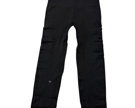 Lululemon Charcoal Seamless Ribbed Performance Leggings