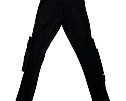 PINK Victoria's Secret Black Ultimate High Waist Cut-Out Leggings