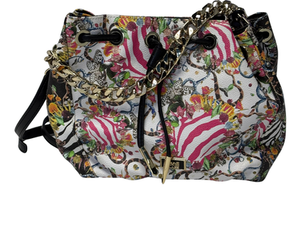 Cavalli Class Multi-color PrintMe Small Satchel Bag