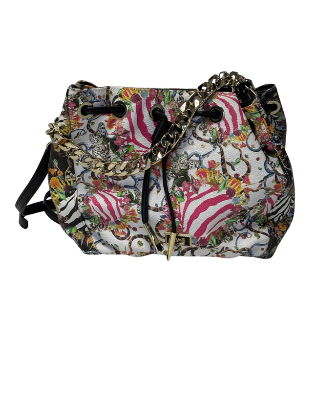 Cavalli Class Multi-color PrintMe Small Satchel Bag