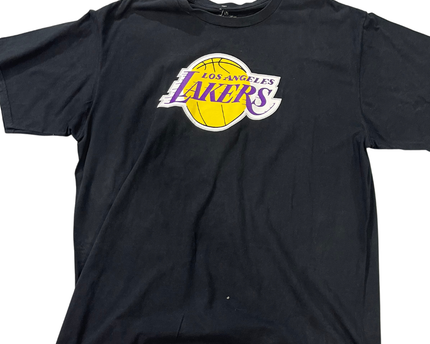 Fanatics Black Los Angeles Lakers NBA Graphic Tee
