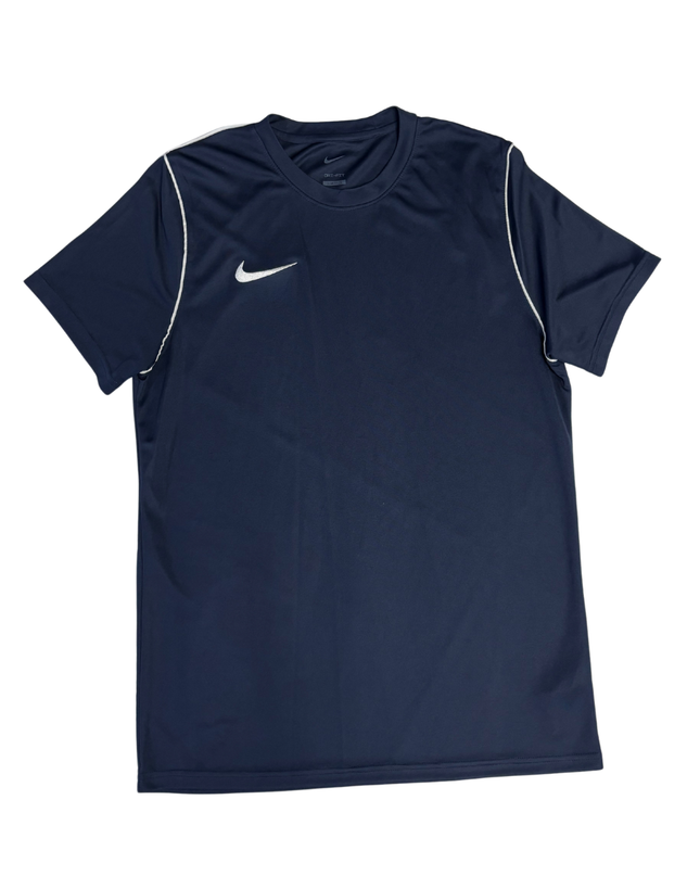 Nike Navy Blue Slim Fit Dri-FIT Sports T-Shirt