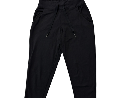lululemon Black Tapered Drawstring Active Pants