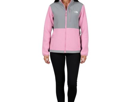 The North Face Pink Two-Tone Denali Fleece Jacket