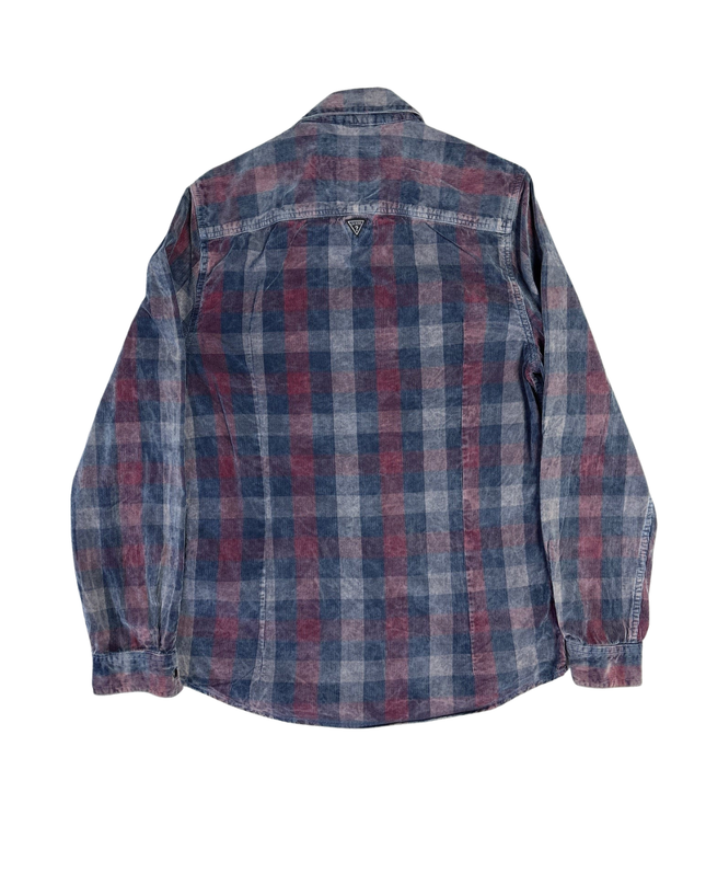 Guess Check Shirt Blue & Red Shirt