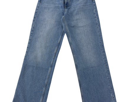 Whistles Mid-Wash Blue Straight Leg Denim Jeans