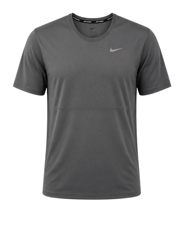 Nike Grey Dri-FIT Running Sports T-Shirt