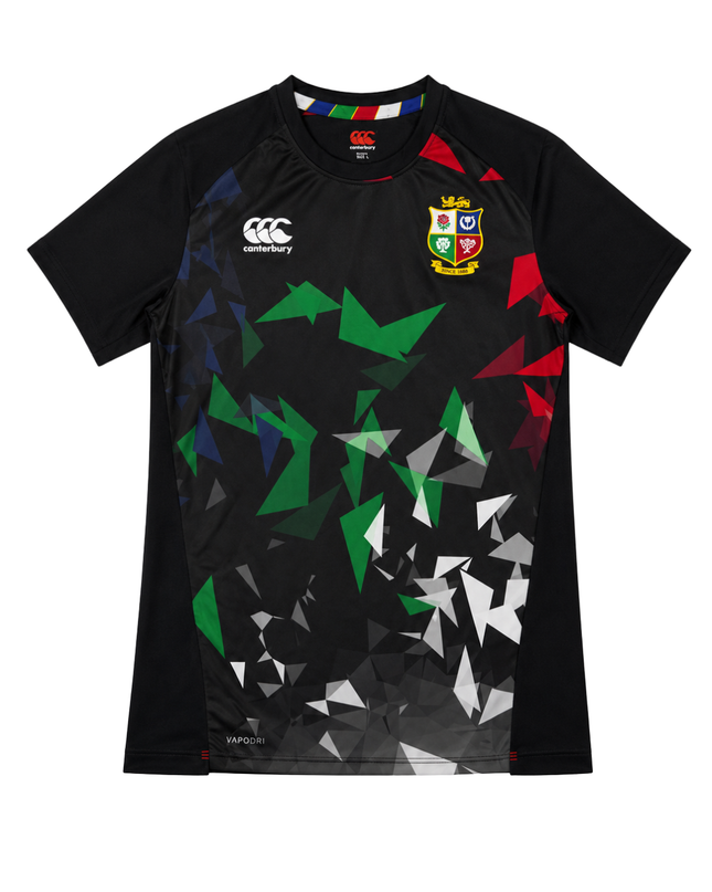 Canterbury Black British & Irish Lions Rugby Training Jersey