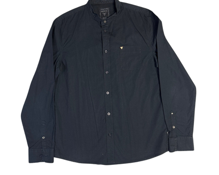 Guess Navy Long Sleeve Shirt