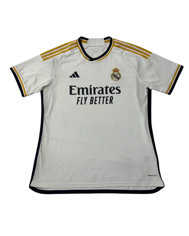 Adidas White Real Madrid 23/24 Home Jersey