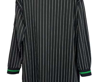 FB SISTER Black Pinstripe Harlem Stars Oversized Jersey