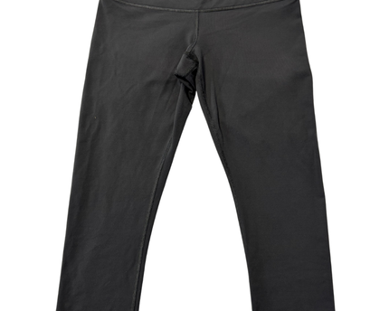 Lululemon Charcoal Crop Yoga Leggings