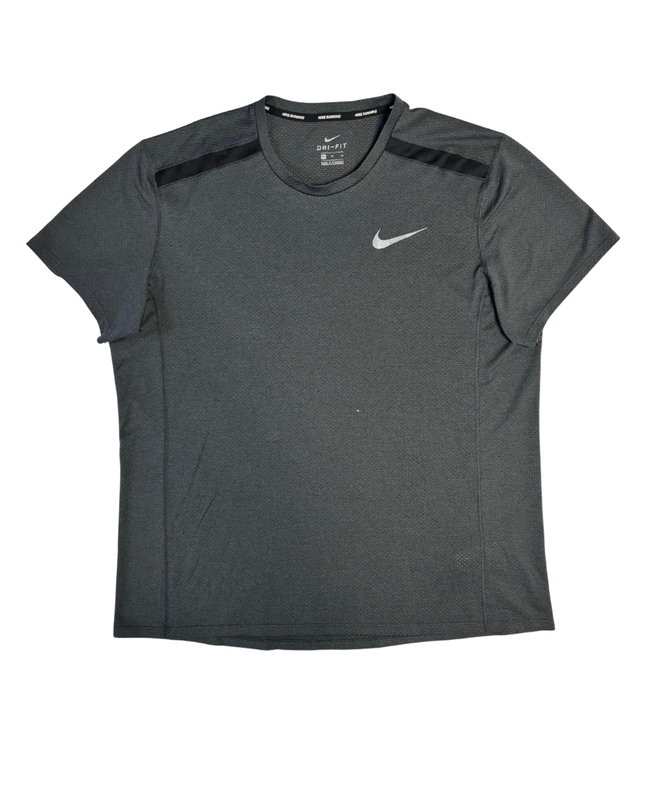 Nike Dark Grey Dri-Fit Performance Running T-Shirt