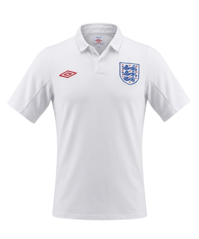 Umbro White England Football National Team Home Jersey