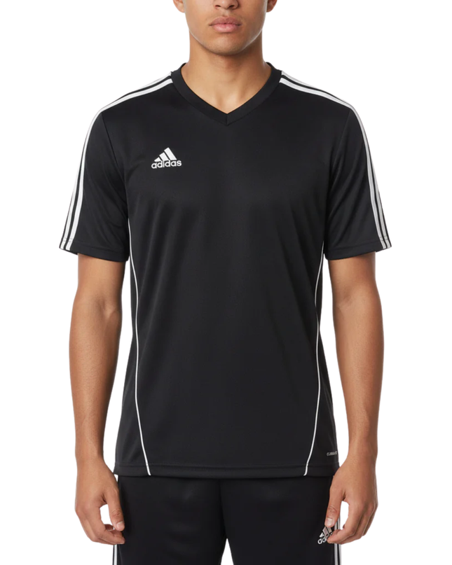 Adidas Black ClimaCool V-Neck Sports T-Shirt
