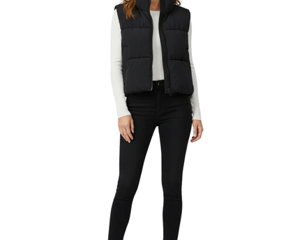 H&M Divided Black Puffer Vest