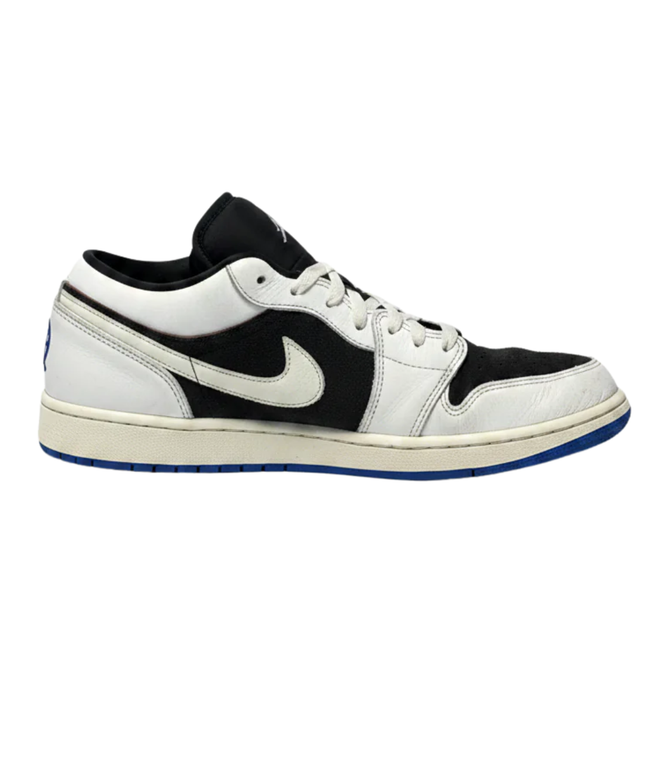 Jordan Air Jordan 1 Low Quai 54 Black/White/Blue Sneakers W/Box