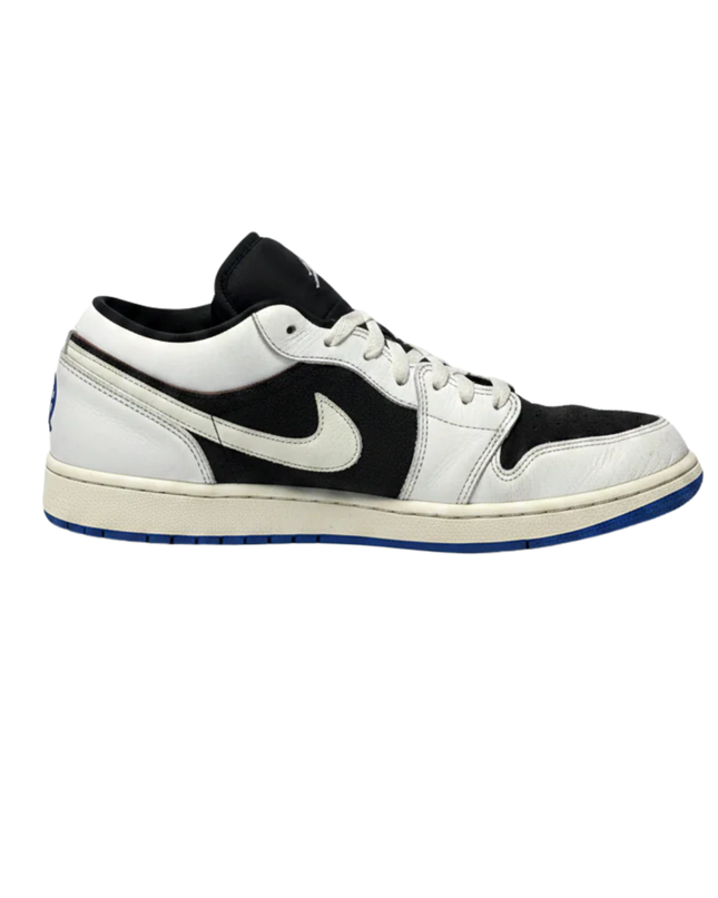 Jordan Air Jordan 1 Low Quai 54 Black/White/Blue Sneakers W/Box