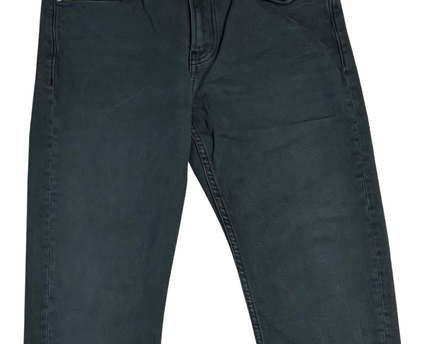 Calvin Klein Jeans Black Washed Straight Leg Jeans