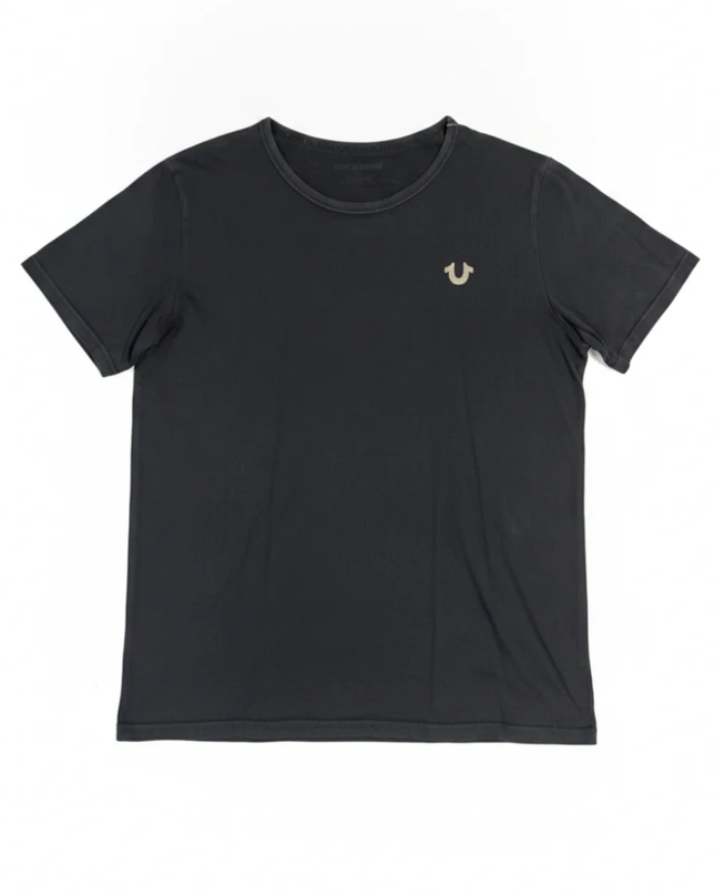 True Religion Black Graphic World Tour T-Shirt